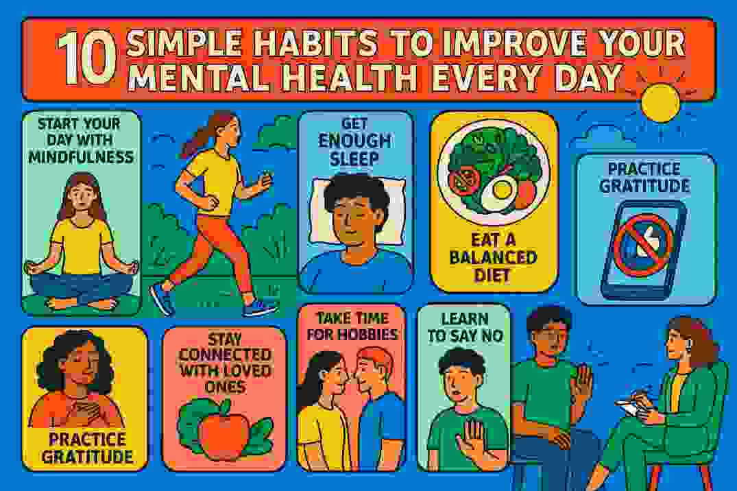 Mental health tips for bignner